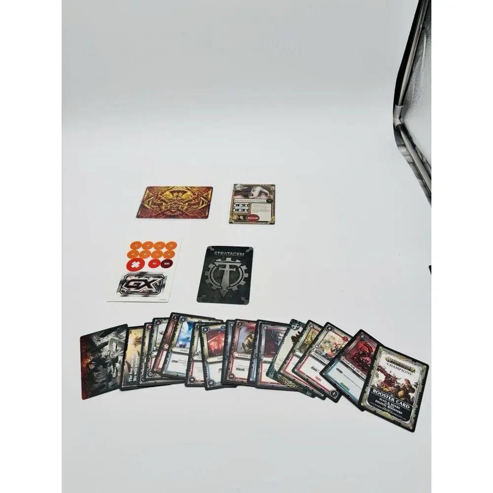 Lot Of Warhammer 40K cards All In Very Good Condition